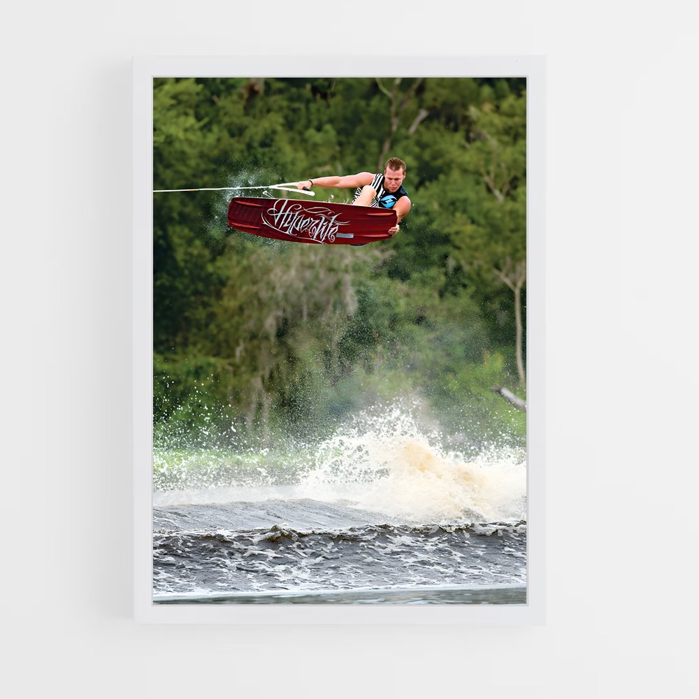 Poster Air Showdown – affiche Wakeboarding (vue 3)